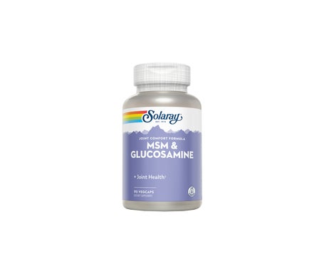 Solaray Msm Glucosamina 60 Cap