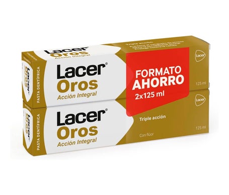 Lacer LacerOros Acción Integral Pasta Dentífrica 2x125ml