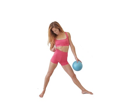 Anaissa Air Set Top + Short Deportivo Talla M/L 40-42 Coral