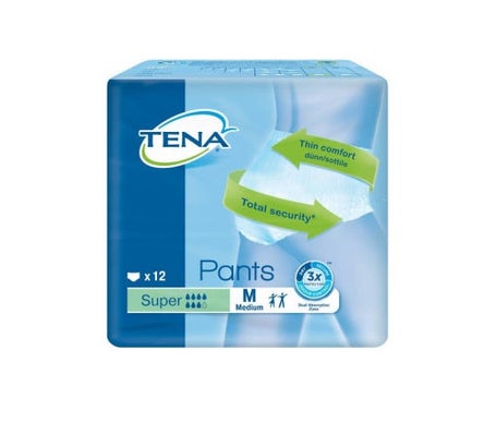 Tena ProSkin Pants Super M (12 pcs) - Productos para la incontinencia