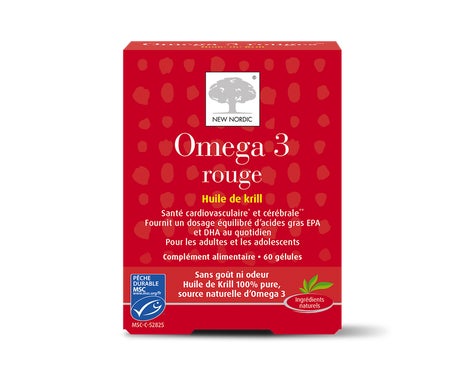 New Nordic Omega 3 Rouge 60 Gélules