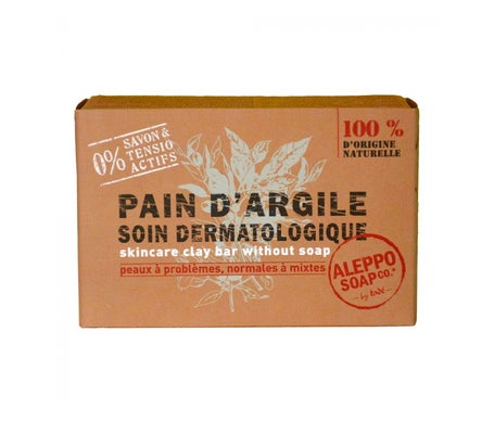 Tadé Aleppo Soap Pan Arcilla Dermatológico Sin Jabón 320g