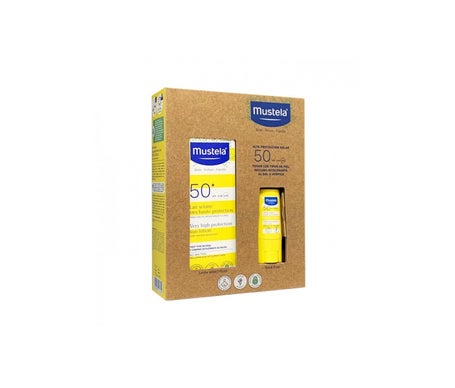 Mustela Pack Solar Leche 100ml + Stick SPF50 9ml