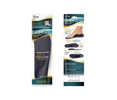 Comforsil Plantillas Ortopédicas Fascitis Plantar Talla S 1 Par