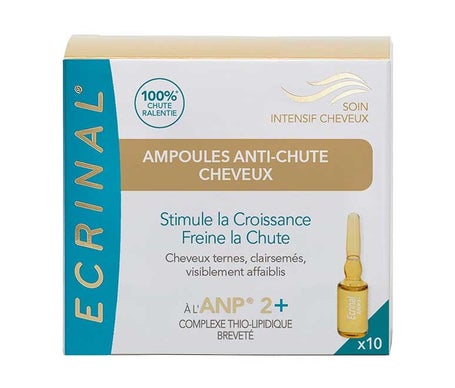 Ecrinal Anp2+ Anticaída Cabello 10x5ml