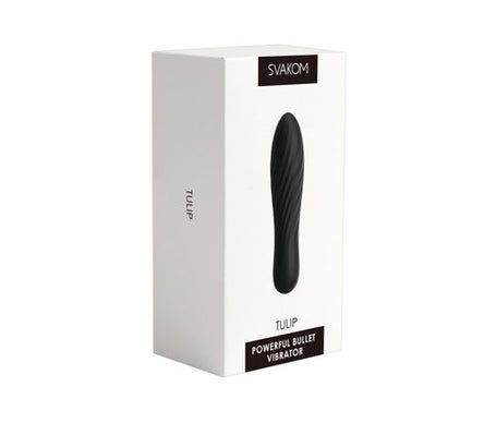 Svakom Tulip Powerful Bullet Vibrator Black 1ud