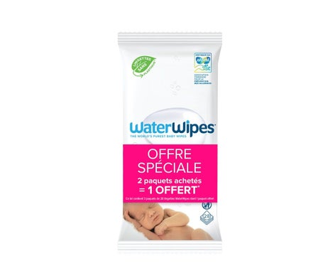 WaterWipes Toallitas Bebé 2x28uds