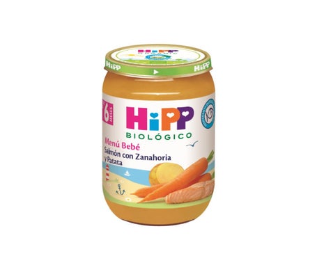 Hipp Tarrito de Salmón con Zanahoria y Patata Bio +6M 190g