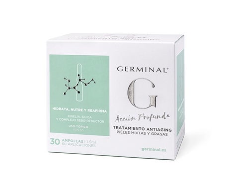 Germinal Antiage Treatment Mixed Oily Skin 30 Ampoules Of 1,