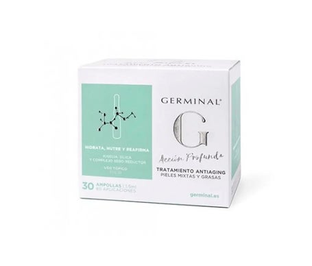 Germinal Sérum Antiaging Pieles Mixtas y Grasas 30amp