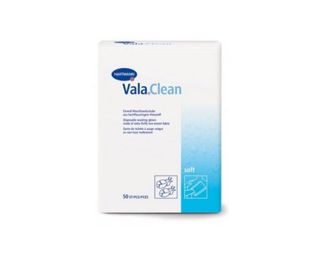 Hartmann Valaclean gant De Toilette 50 Unités