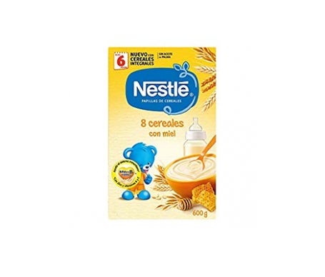 Nestlé papilla 8 cereales miel 600g