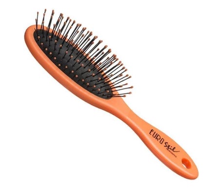 Eurostil Cepillo Oval Peque?O Naranja Fluor