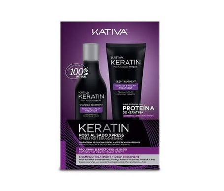 Kativa Pack Keratin Post Alisado Express