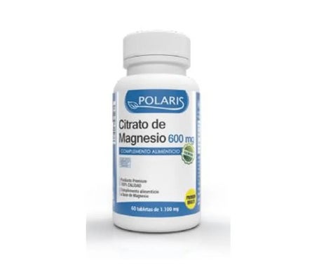 Polaris Citrato Magnesio 600mg 60 tabletas
