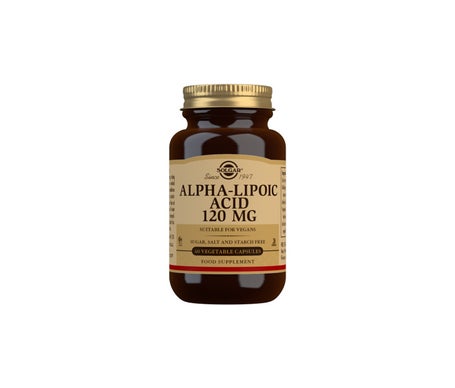 Solgar Ácido Alfa-Lipoico 120mg 60vcaps