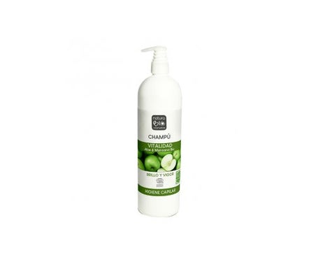 NaturaBio Cosmetics Champu Vitalidad Aloe Vera & Manzana 740ml