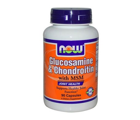 Now Glucosamina Condroitina MSM 90caps