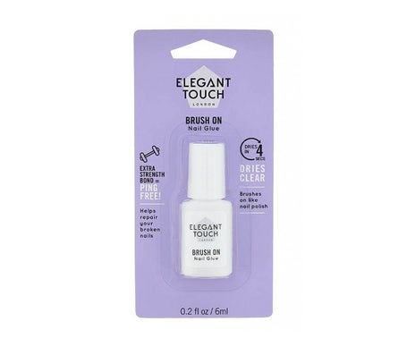 Elegant Touch Brush On Nail Glue 6ml