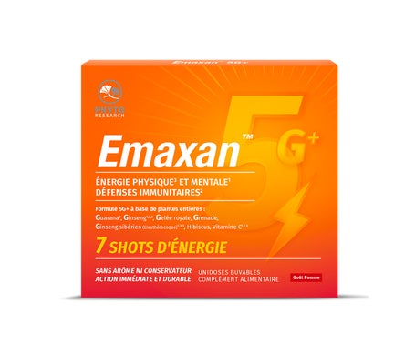Phyto Research Emaxan 5G+ Energía 7uds