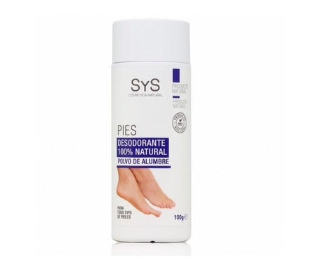 Sys Foot Deodorant Alum Powder 100g