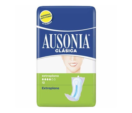Ausonia Compresas Extraplana 12uds