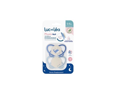 Luc Et Léa Physio Air Night Duo Chupete 0-6M P7 2uds