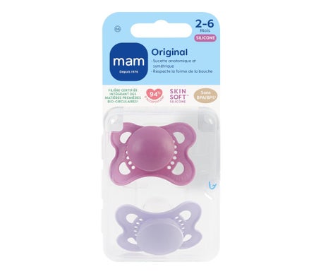 Mam Original Tendance Chupete 2-6 Meses 2uds