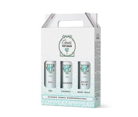 Oasis Thermal Care Pack Gel + Champú + Leche Corporal