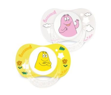 Luc et Léa Chupete Barbapapa 6-18 Meses 2uds