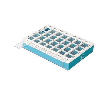 Plic Pastillero Semanal Bandeja Ergonómico 28 Comp 1 ud