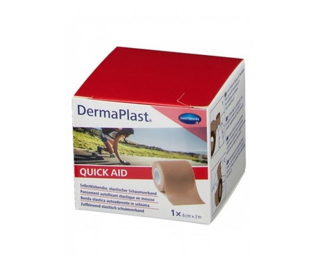 Tiritas Quick Aid Venda Espuma Autoadhesiva Elást 6cmx2m Nud 1ud