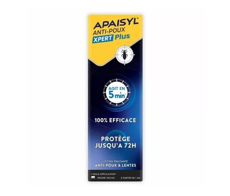 Apaisyl Pack Xpert Plus Anti Piojos Loción 200 ml + Peine
