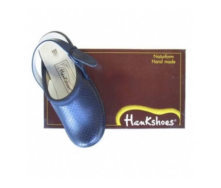 Hankshoes zueco 251 Relax T 38 azul 1 par
