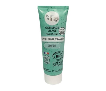 Born To Bio Exfoliante Facial Piel Normal Bio 75ml