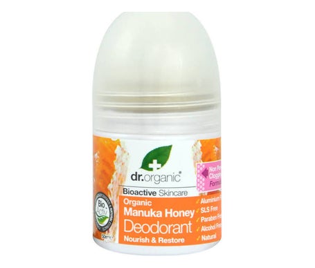 Dr Organic Honey Deodorant manuka 50ml