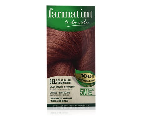 Farmatint Gel 5M Castaño Claro Caoba 135ml