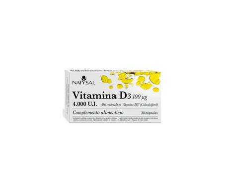 Natysal Vitamina D3 4000Ui 30Caps