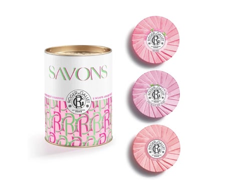 Roger & Gallet Boîte Savons Bienfaisants Pink Love 3x100g