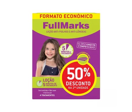 FullMarks Pack Loción Tratamiento Antipiojos 2x100ml