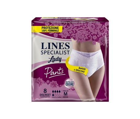 Lines Specialist Lady Pants Discreet Talla M 8uds