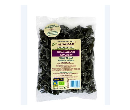 Algamar Pasta Integral Con Algas Flores de Mar 250g