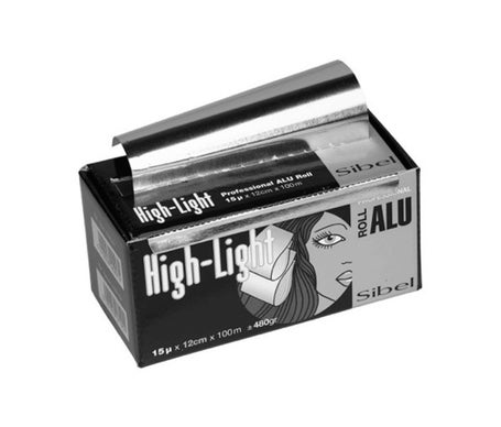 Sinelco Sibel High-Light Papel Aluminio 15x12x100 480g