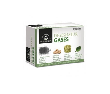 El Naturalista Digesnatur Gases 48Caps