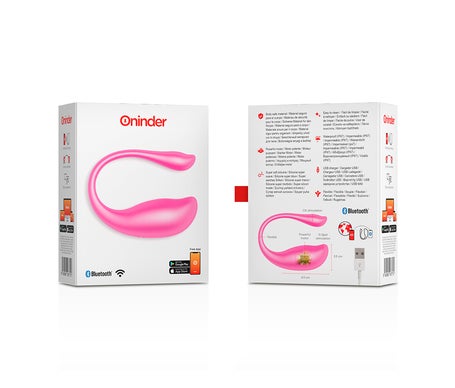 Oninder Huevo Vibrador Rosa Free App 1ud