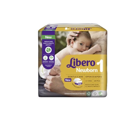 Libero Newborn 1 Pañal 2-5kg 24uds