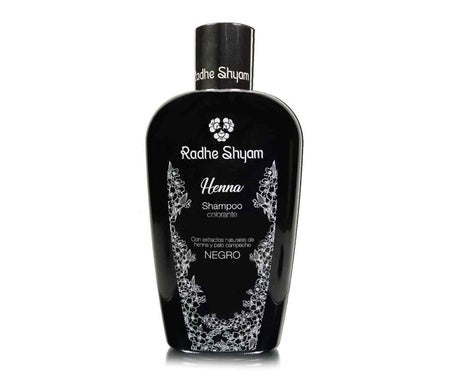 Radhe Shyam Champú Henna Negro 250ml