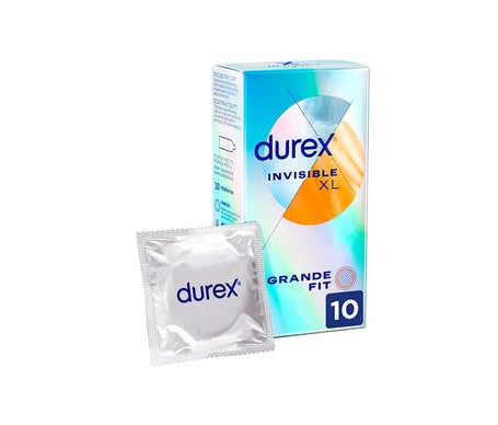 Durex Invisible XL Preservativos 10uds