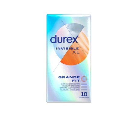 Durex Invisible XL Preservativos 10uds