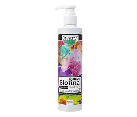 Drasanvi Champú Biotina + Aloe Vera Todo Tipo de Cabello 300ml